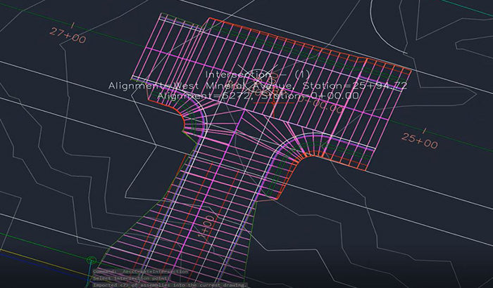 Creating an Intersection with a Corridor | Civil 3D Tips to be More Efficient with BIM